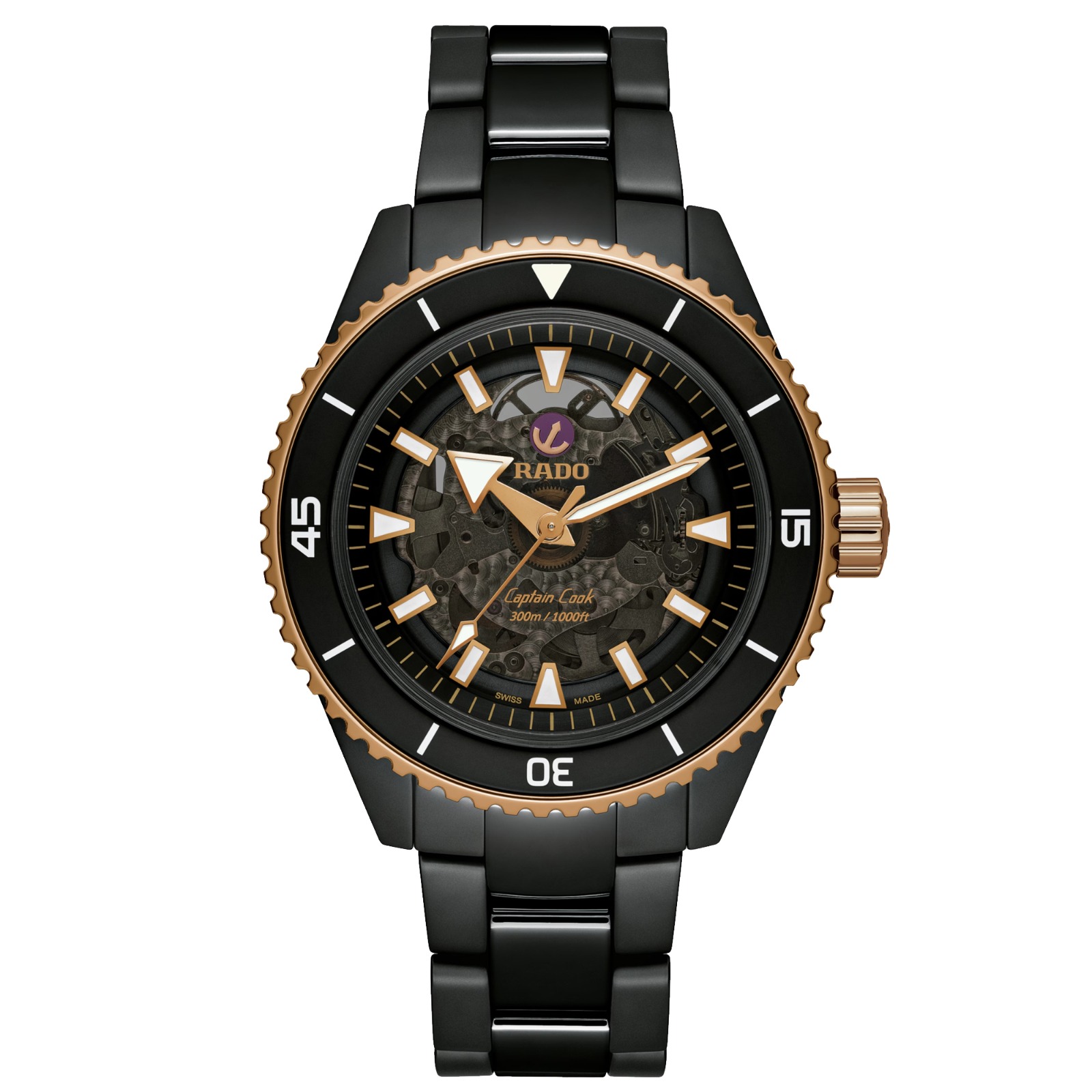 Luxury Watch Captain Cook High-Tech Ceramic