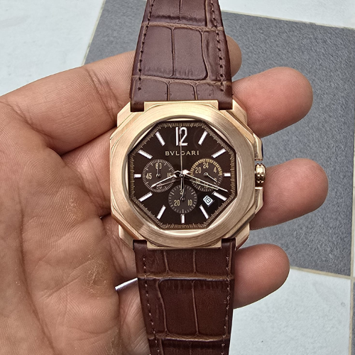 Royal  Octo Finissimo Chronograph Brown Quartz