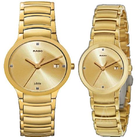 Royal Watch Centrix Full Gold 8571 Couple