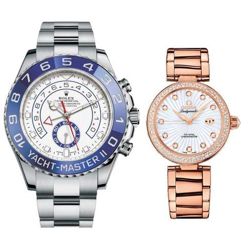 Luxury Watch Stylish Couple 7458